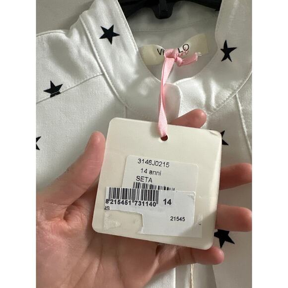 🔥FLASH SALE🔥 VICOLO girl star Blazer‎ girls size 14A - Picture 4 of 7